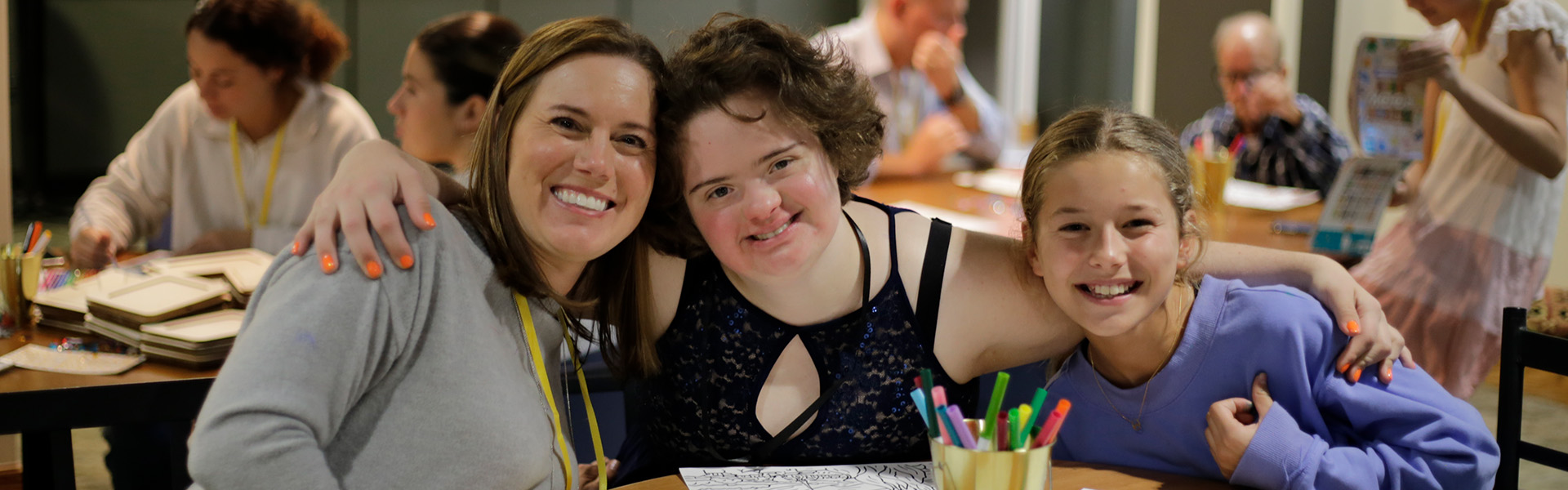 Special Needs

SUPPORTING & CELEBRATING SPECIAL NEEDS FAMILIES

Our team is focused on developing a group of volunteers to offer social activities for individuals ...
